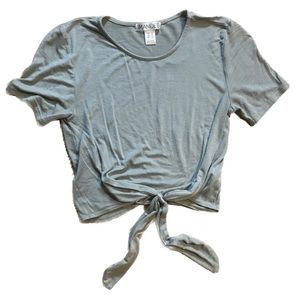 Sage Green Crop Top - Mandee